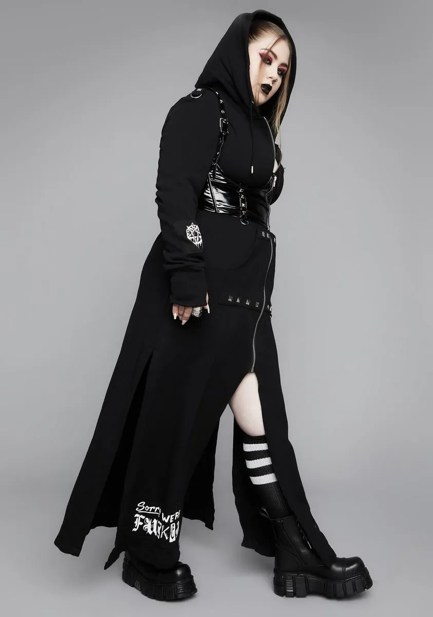 Eternal Fear & Loathing Duster Hoodie sold by Dolls Kill product image thumbnail 3