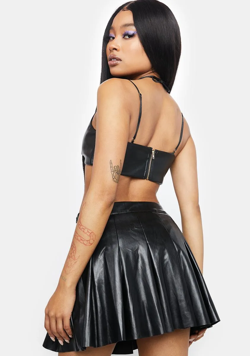 Always So Confident Pleated Skirt sold by Dolls Kill product image thumbnail 4