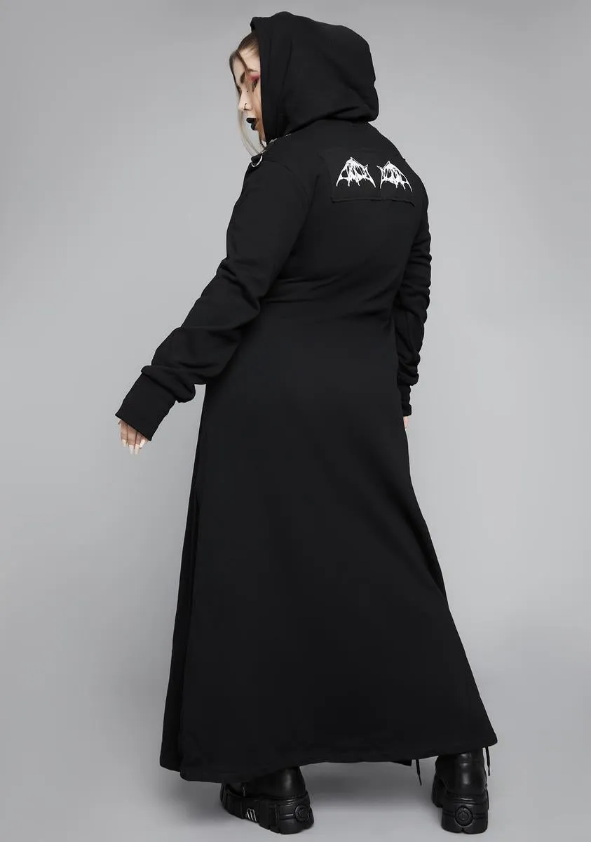 Eternal Fear & Loathing Duster Hoodie sold by Dolls Kill product image thumbnail 4