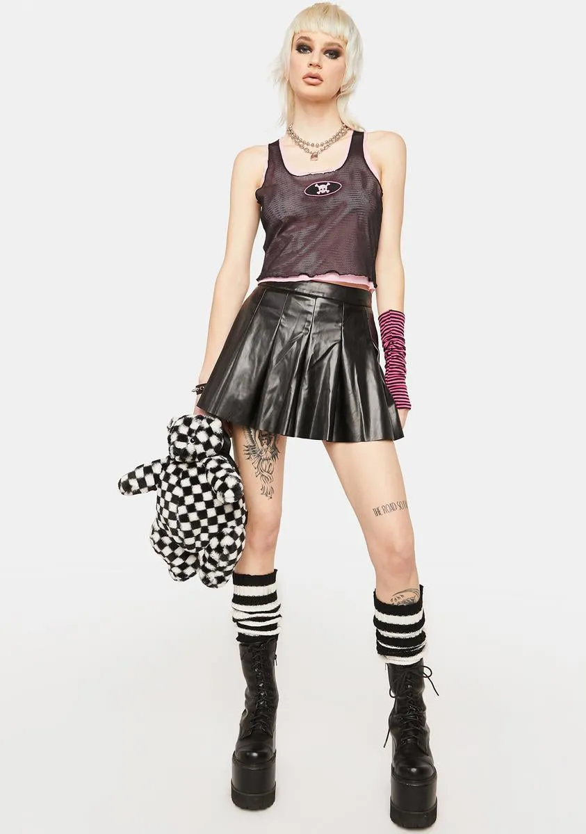 Always So Confident Pleated Skirt sold by Dolls Kill product image thumbnail 5