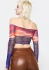 Vacation Dreams Off Shoulder Top sold by Dolls Kill
