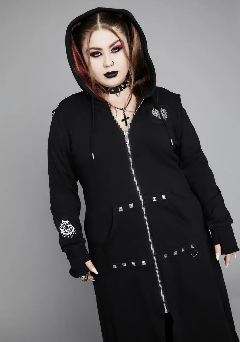 Eternal Fear & Loathing Duster Hoodie sold by Dolls Kill product image thumbnail 2