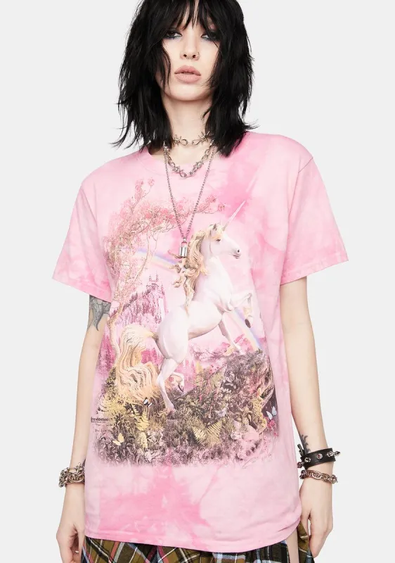 Awesome Unicorn Graphic Tee sold by Dolls Kill