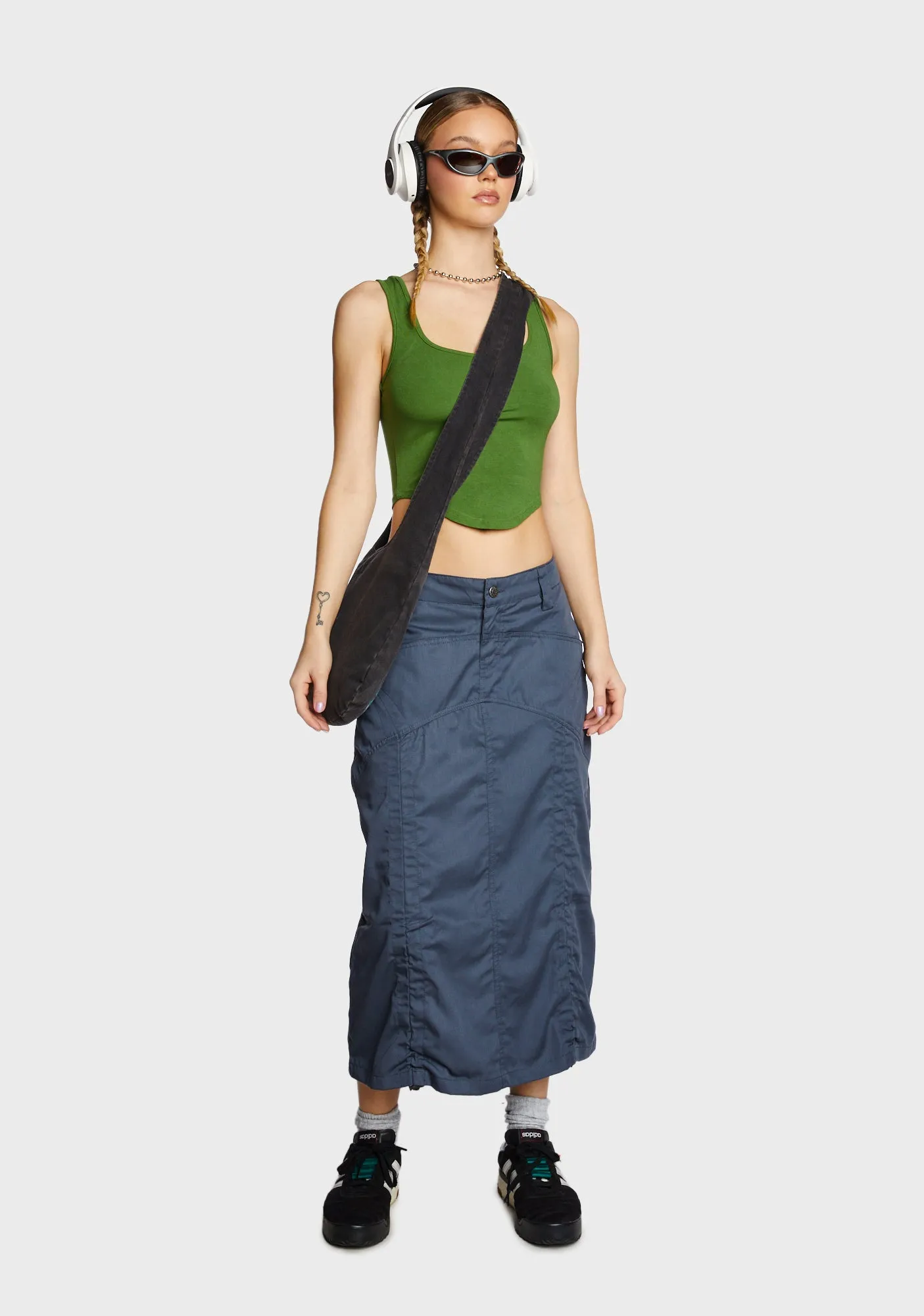 Basic Chic Tank Top - Green sold by Dolls Kill product image thumbnail 3