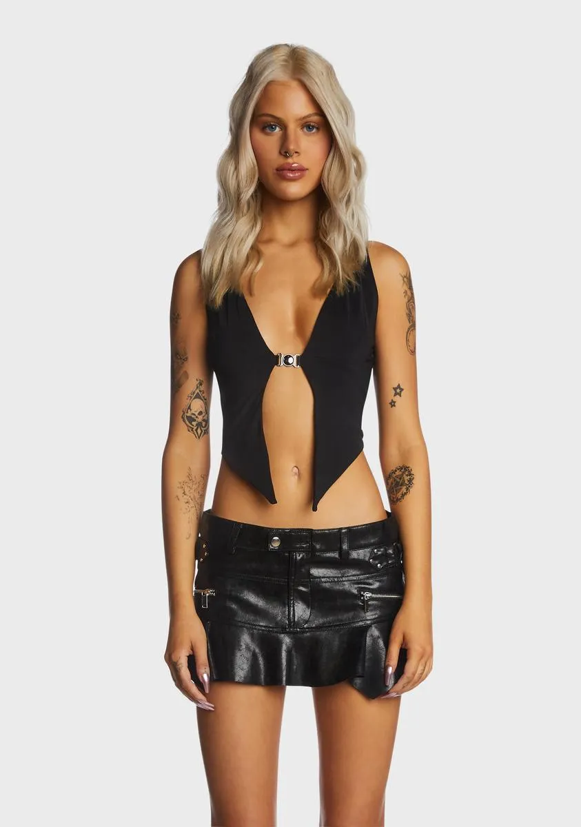 Open Front Tank Top sold by Dolls Kill