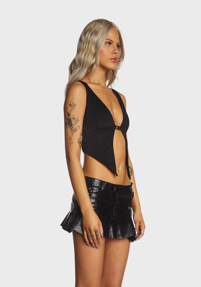 Open Front Tank Top sold by Dolls Kill product image thumbnail 3