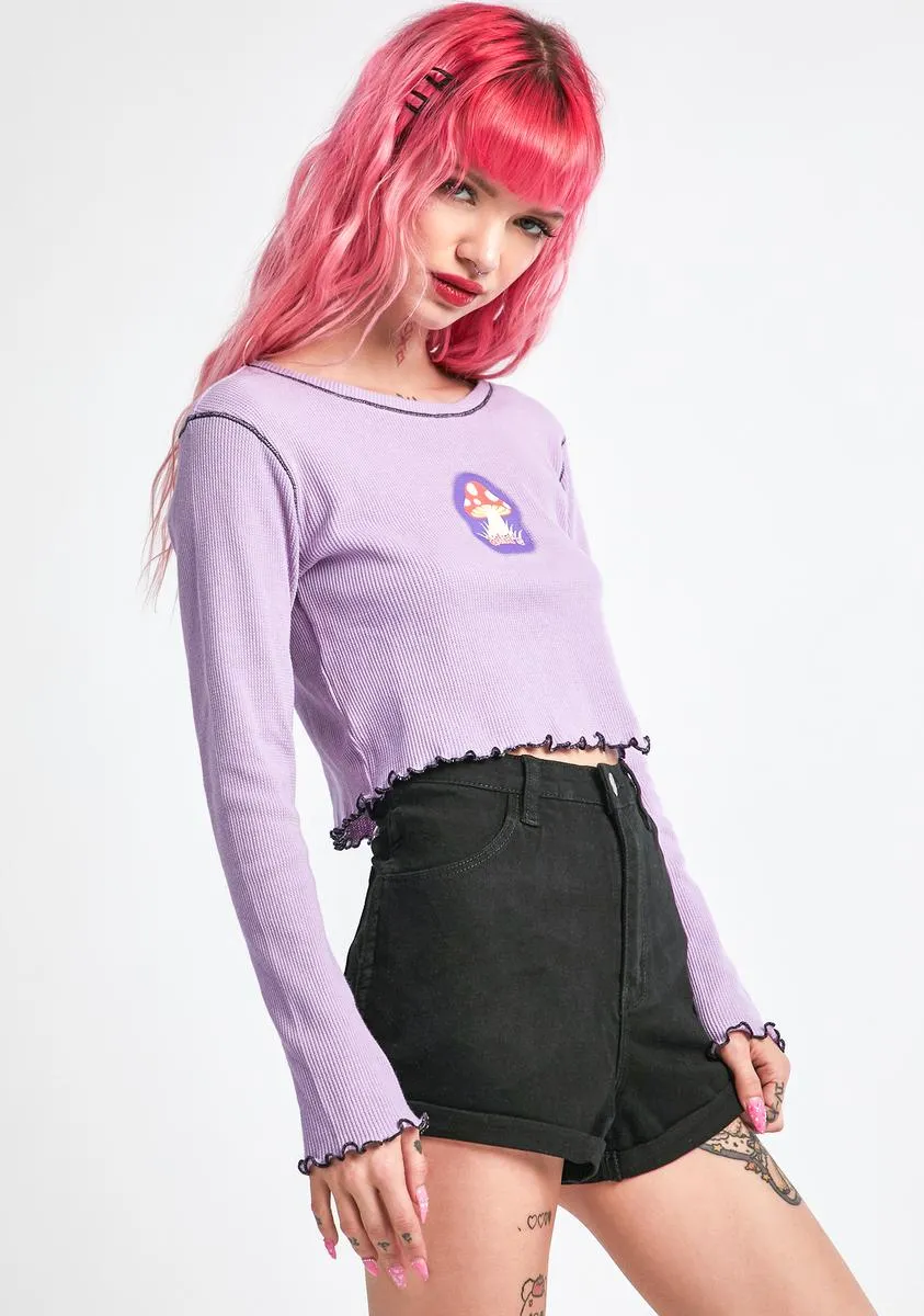 Feel The Magic Long Sleeve Top sold by Dolls Kill product image thumbnail 2