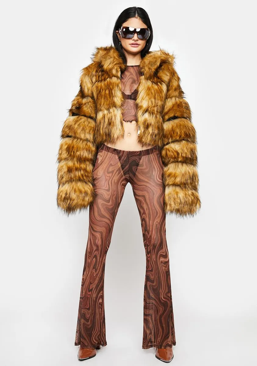 Reflect On Me Flared Pants sold by Dolls Kill product image thumbnail 3