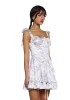Holding Court Mini Dress - Lavender sold by Dolls Kill