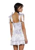 Holding Court Mini Dress - Lavender sold by Dolls Kill