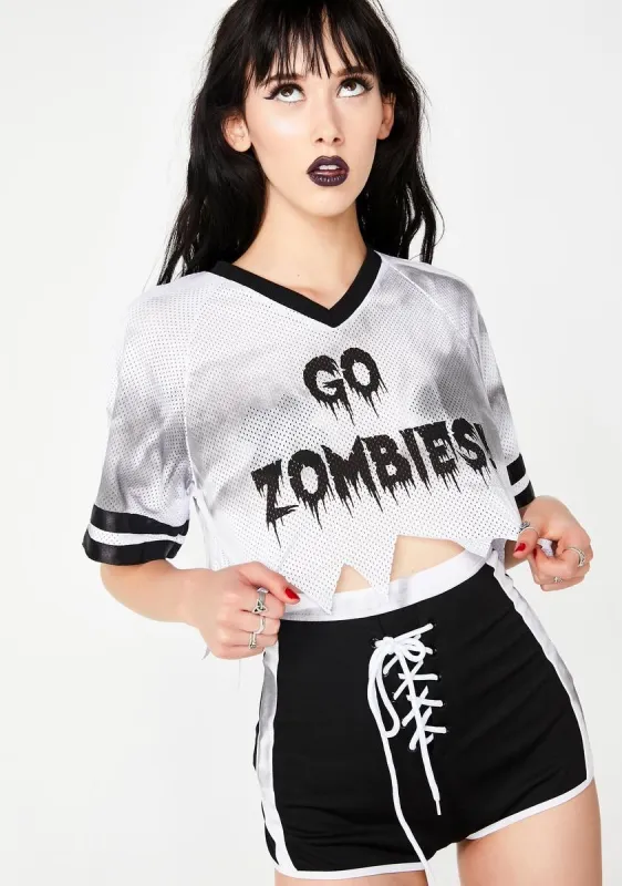 Zombabe Player Costume Set sold by Dolls Kill