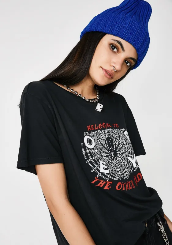 Welcome To The Other Side Tee sold by Dolls Kill