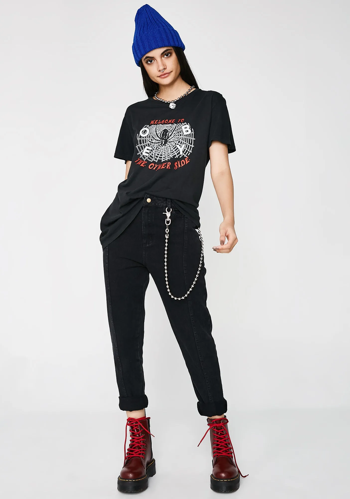 Welcome To The Other Side Tee sold by Dolls Kill product image thumbnail 5