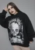 Plus Ashes To Ashes Graphic Hoodie sold by Dolls Kill