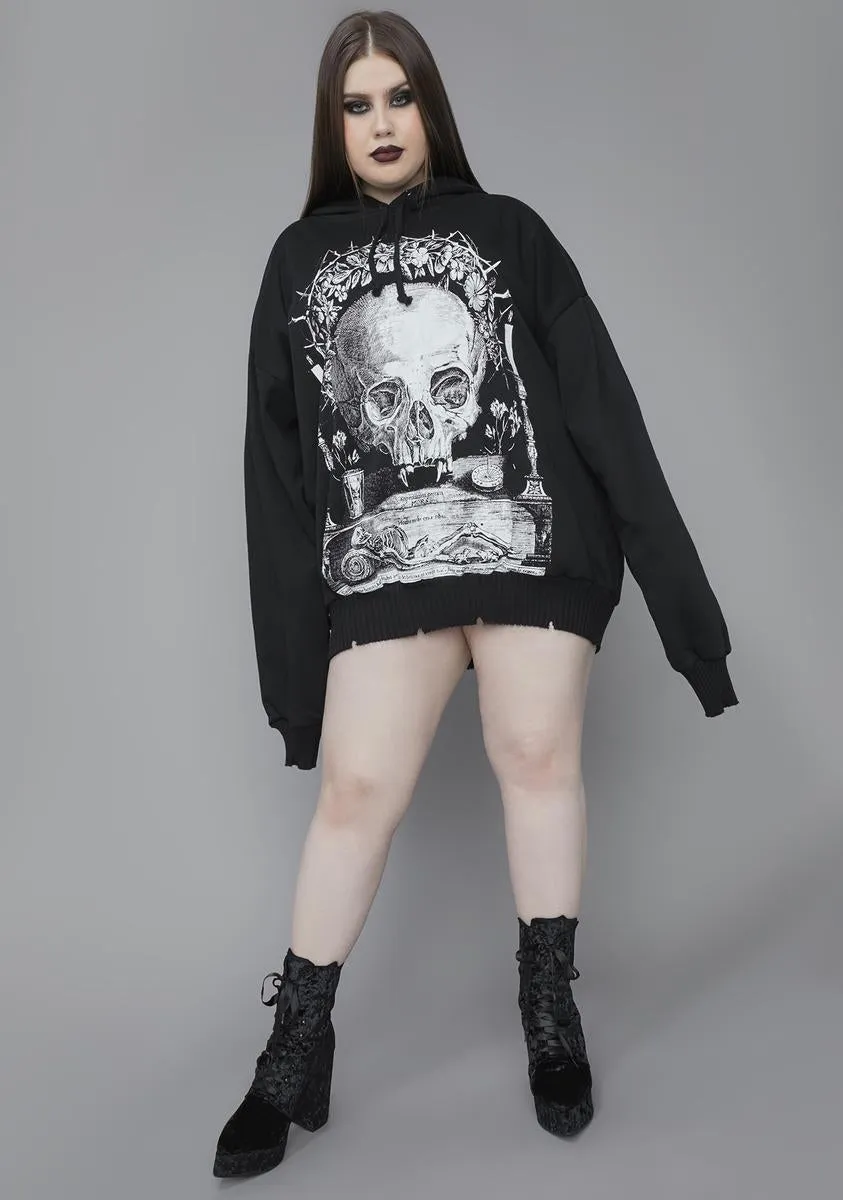 Plus Ashes To Ashes Graphic Hoodie sold by Dolls Kill product image thumbnail 3