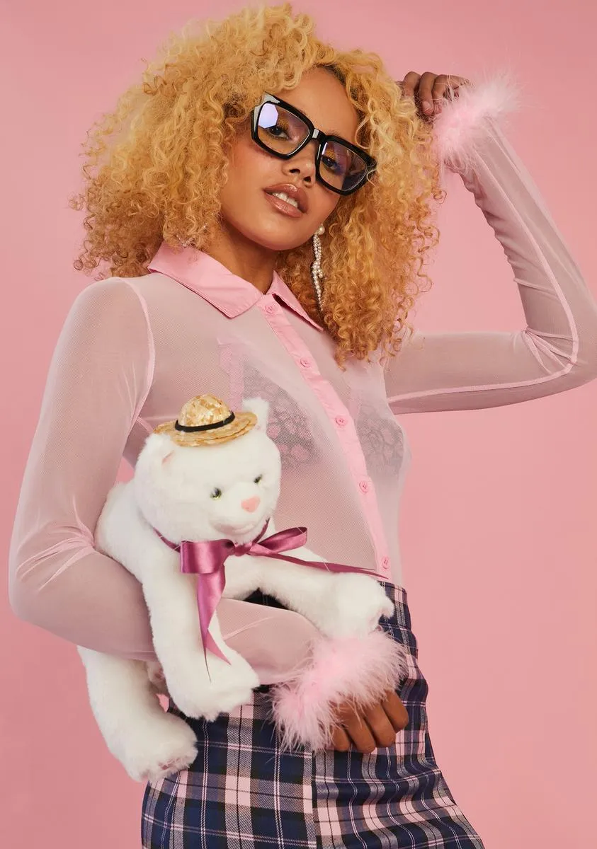 Cozy Feeling Button Up Blouse sold by Dolls Kill product image thumbnail 2