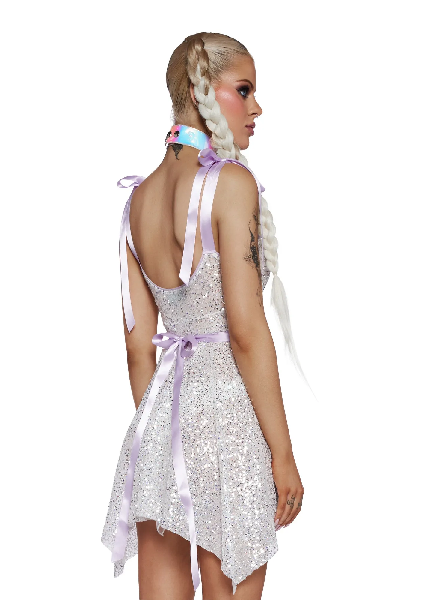 Mystical Stars Mini Dress sold by Dolls Kill product image thumbnail 4