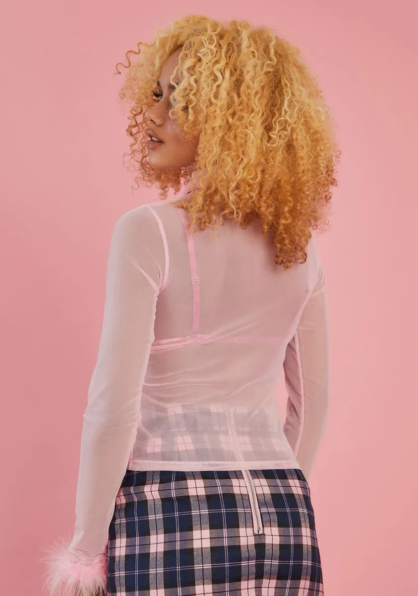 Cozy Feeling Button Up Blouse sold by Dolls Kill product image thumbnail 4