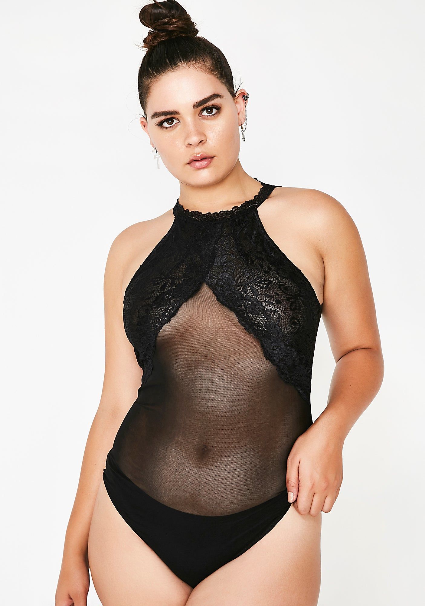 Slay Sista Sheer Bodysuit sold by Dolls Kill