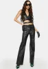 Snooki Vegan Leather Pants sold by Dolls Kill
