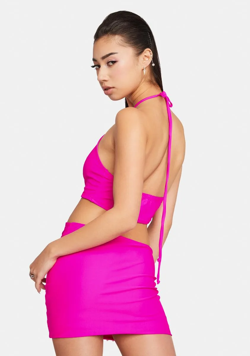 Party Favors Mini Halter Dress sold by Dolls Kill product image thumbnail 4