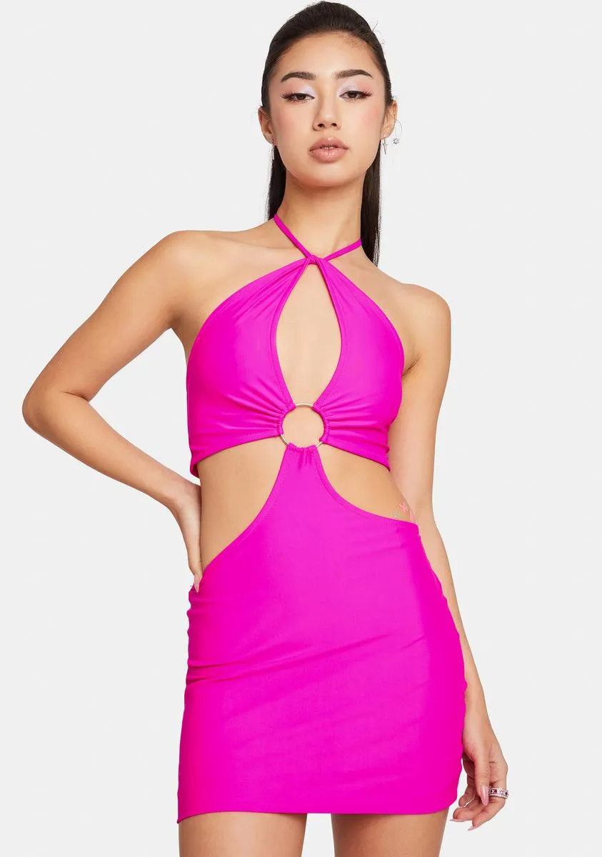 Party Favors Mini Halter Dress sold by Dolls Kill