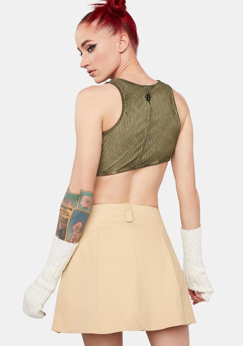 Follow The Rules Mini Skirt sold by Dolls Kill product image thumbnail 4