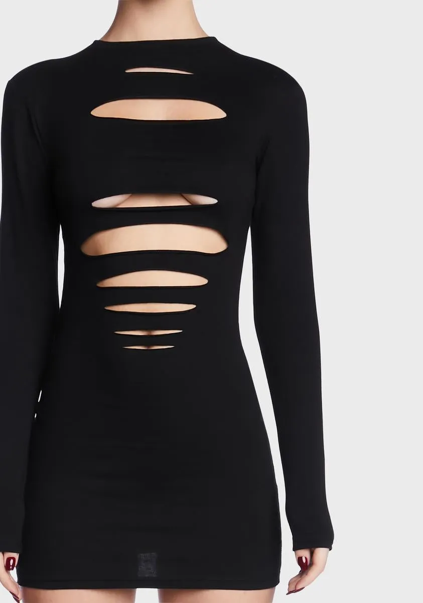 Slashed Mini Dress sold by Dolls Kill product image thumbnail 2