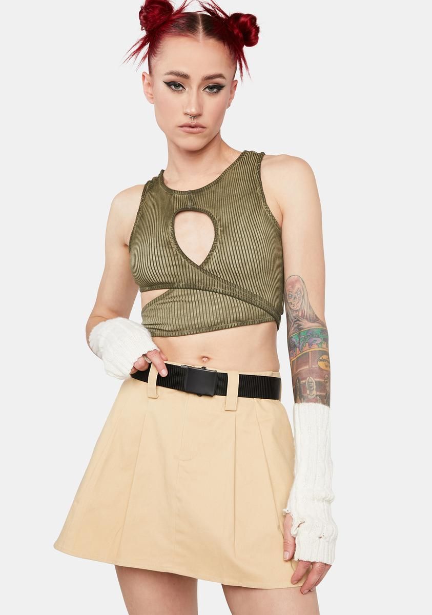 Follow The Rules Mini Skirt sold by Dolls Kill product image thumbnail 2