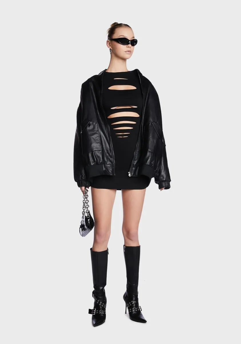 Slashed Mini Dress sold by Dolls Kill product image thumbnail 3