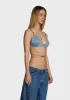 Gwen Denim Bralette sold by Dolls Kill