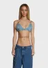 Gwen Denim Bralette sold by Dolls Kill
