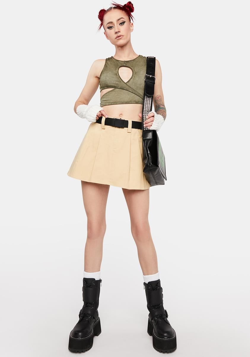 Follow The Rules Mini Skirt sold by Dolls Kill product image thumbnail 3