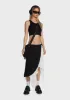 Double Layer Maxi Skirt sold by Dolls Kill
