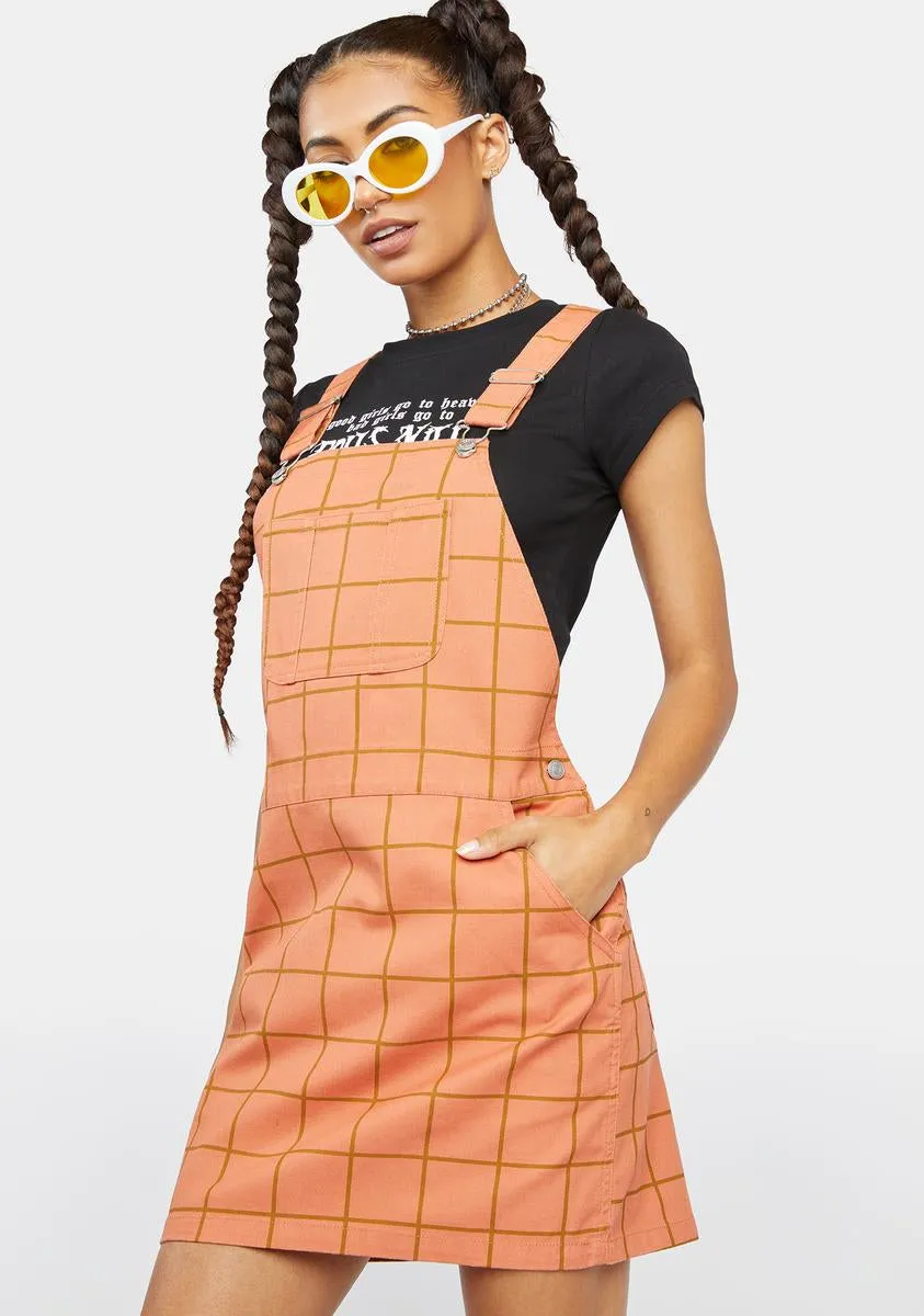 Copper Estate Overall Dress sold by Dolls Kill product image thumbnail 2