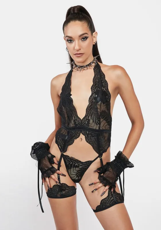 Easy Does It Lingerie Set sold by Dolls Kill