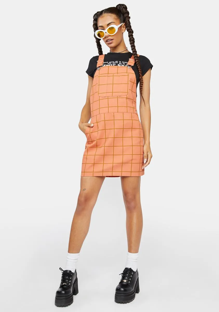 Copper Estate Overall Dress sold by Dolls Kill product image thumbnail 3