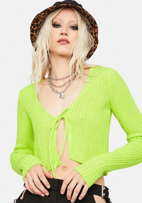 Desire Ribbed Knit Crop Top sold by Dolls Kill