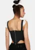 Liliana Lace-Up Corset sold by Dolls Kill