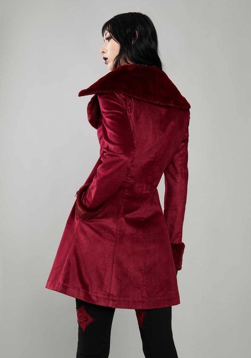 Immortal Covenant Velvet Coat sold by Dolls Kill product image thumbnail 4