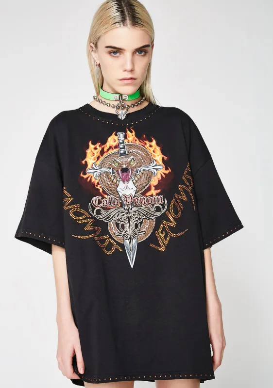 X BABEMANIA Cold Venom Tee sold by Dolls Kill