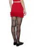 Mistletoe Moves Mini Skirt- Red sold by Dolls Kill