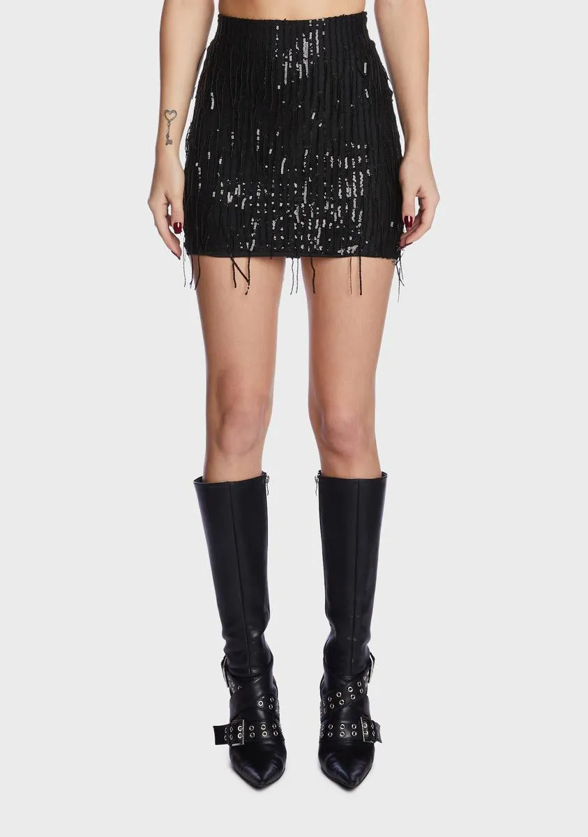 Final Countdown Mini Skirt sold by Dolls Kill