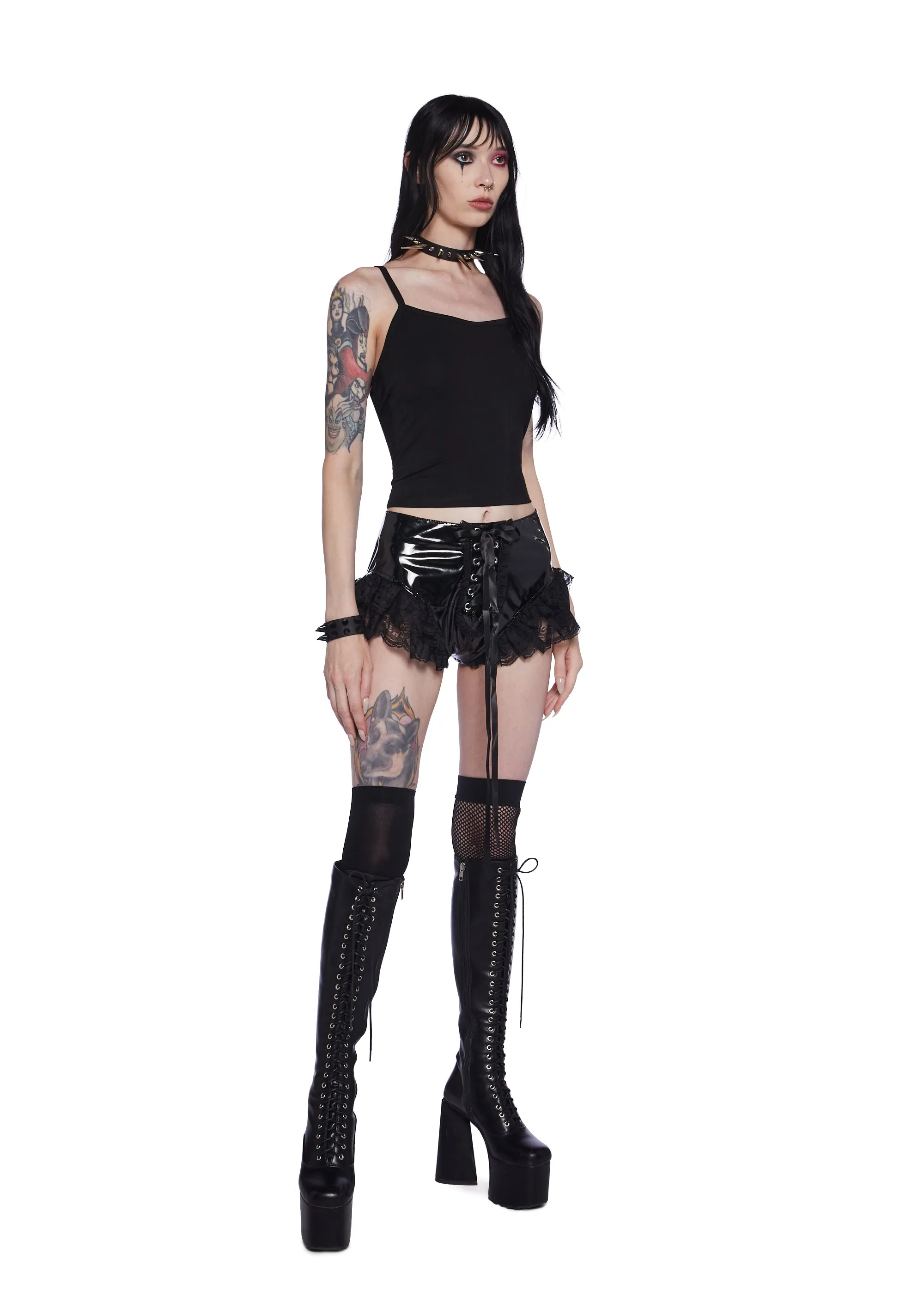 Dark Omens Pentagram Tank sold by Dolls Kill product image thumbnail 5