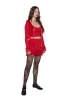 Mistletoe Moves Mini Skirt- Red sold by Dolls Kill