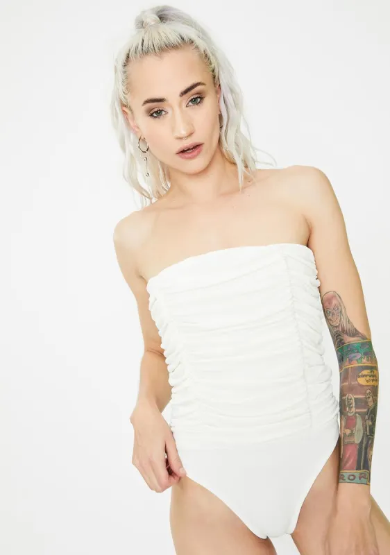 Sid Ruched Bodysuit sold by Dolls Kill