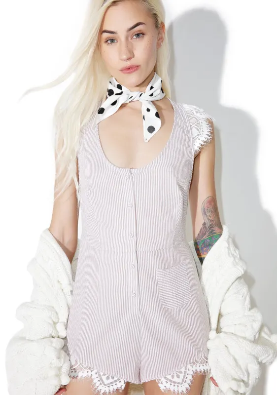 Emmy Sleeper Romper sold by Dolls Kill