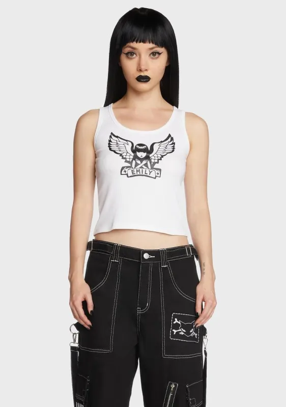 Dark Angel Tank Top sold by Dolls Kill