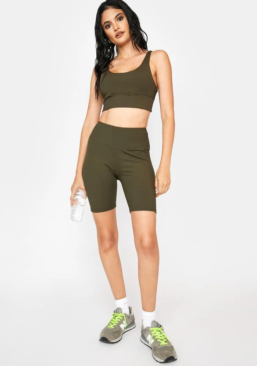 Envy Glow Sweat Sports Bra sold by Dolls Kill product image thumbnail 3