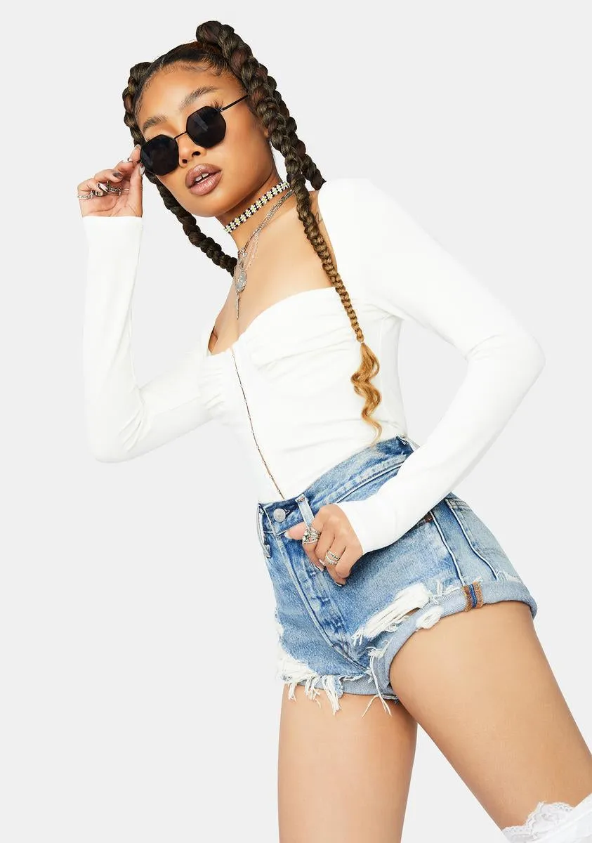 Pure Soft Stares Sweetheart Crop Top sold by Dolls Kill product image thumbnail 2